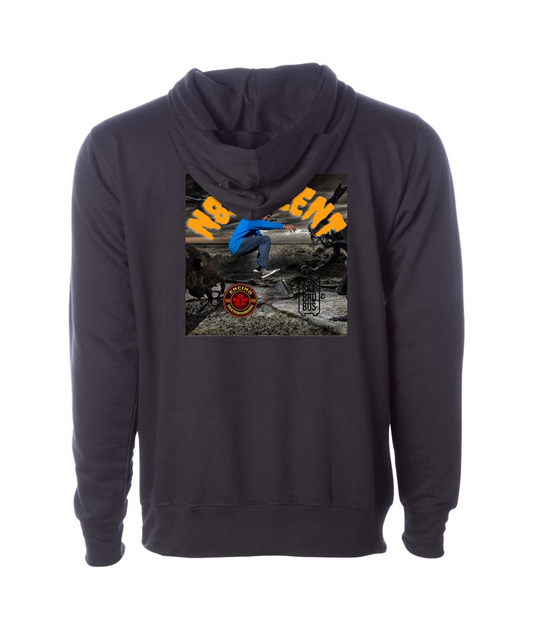 V-N8STOP - SUMMER - Black Hoodie