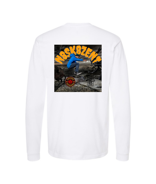 V-N8STOP - SUMMER - White Long Sleeve T