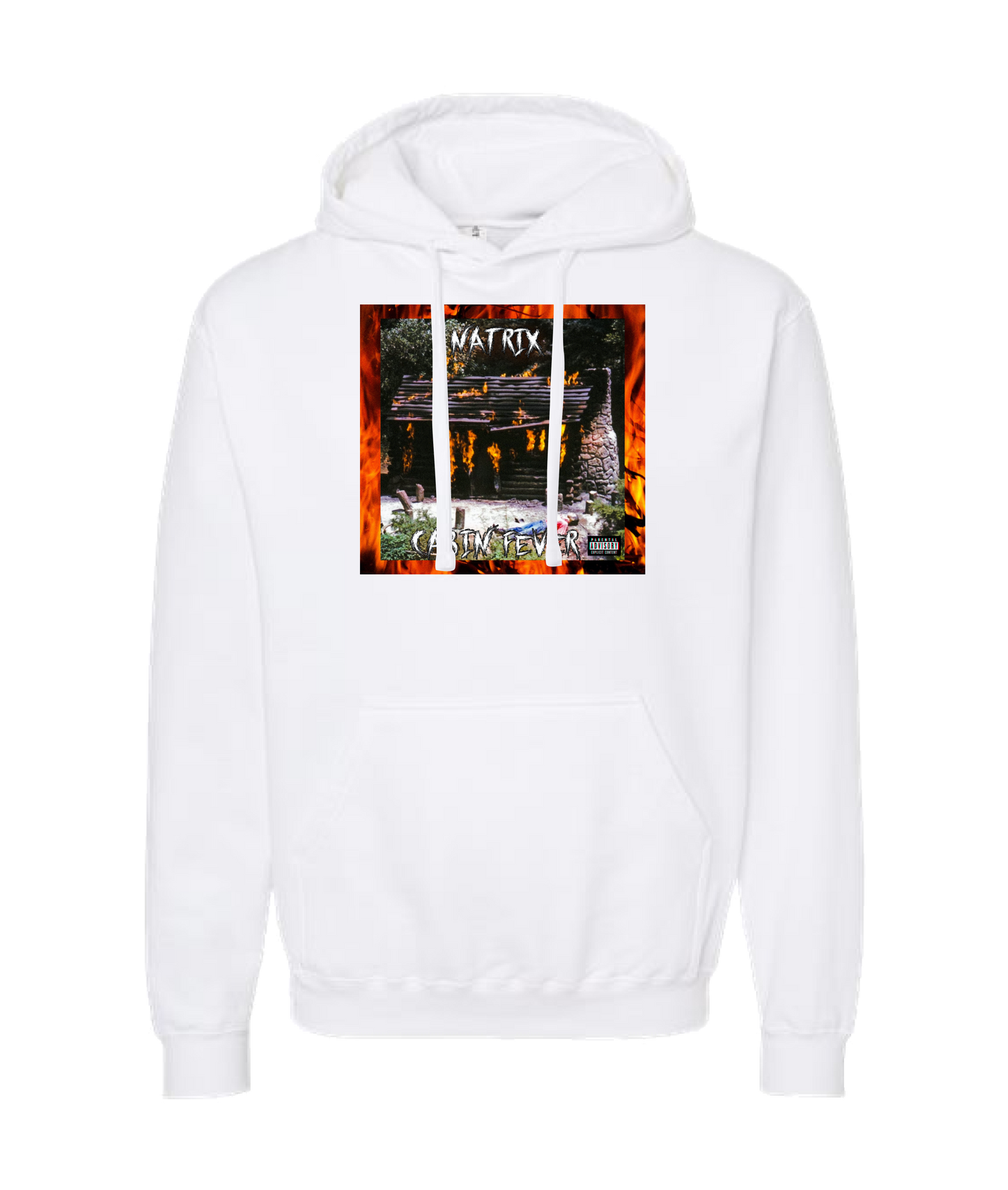Natrix - Multicolor Graphic - White Hoodie