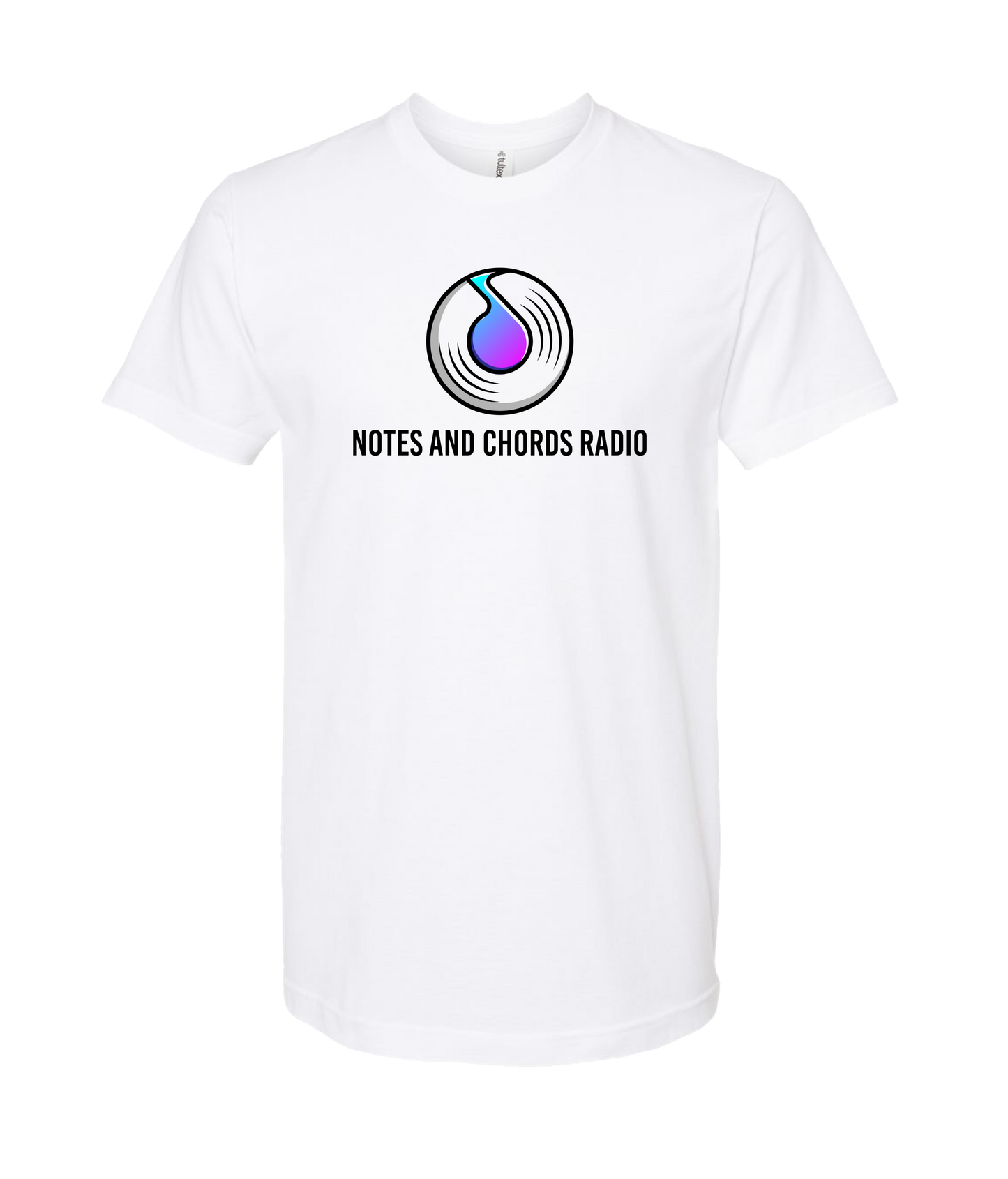 Notes and Chords Radio - Logo - White T-Shirt