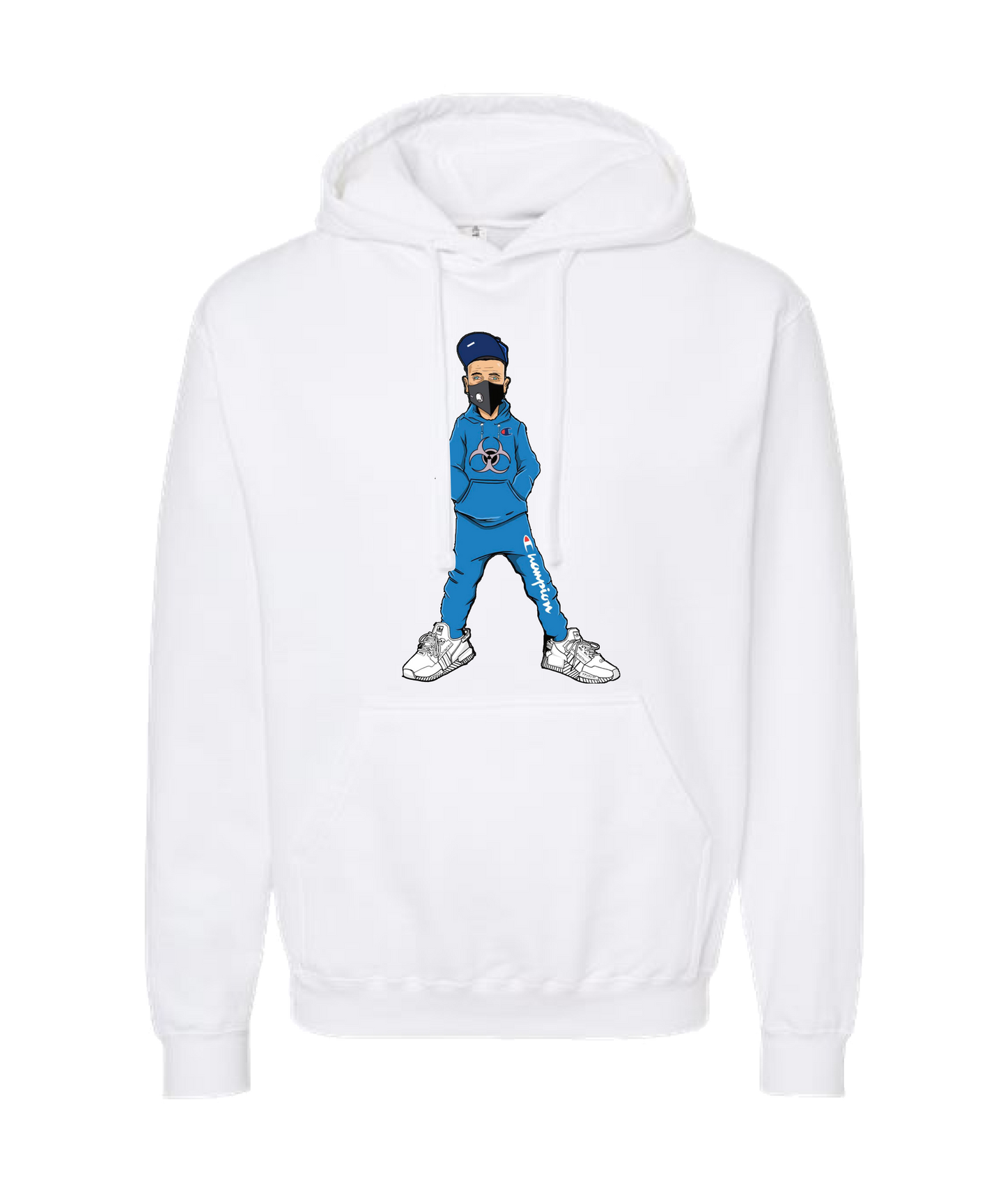 V-NECTOP - RIGUY - White Hoodie