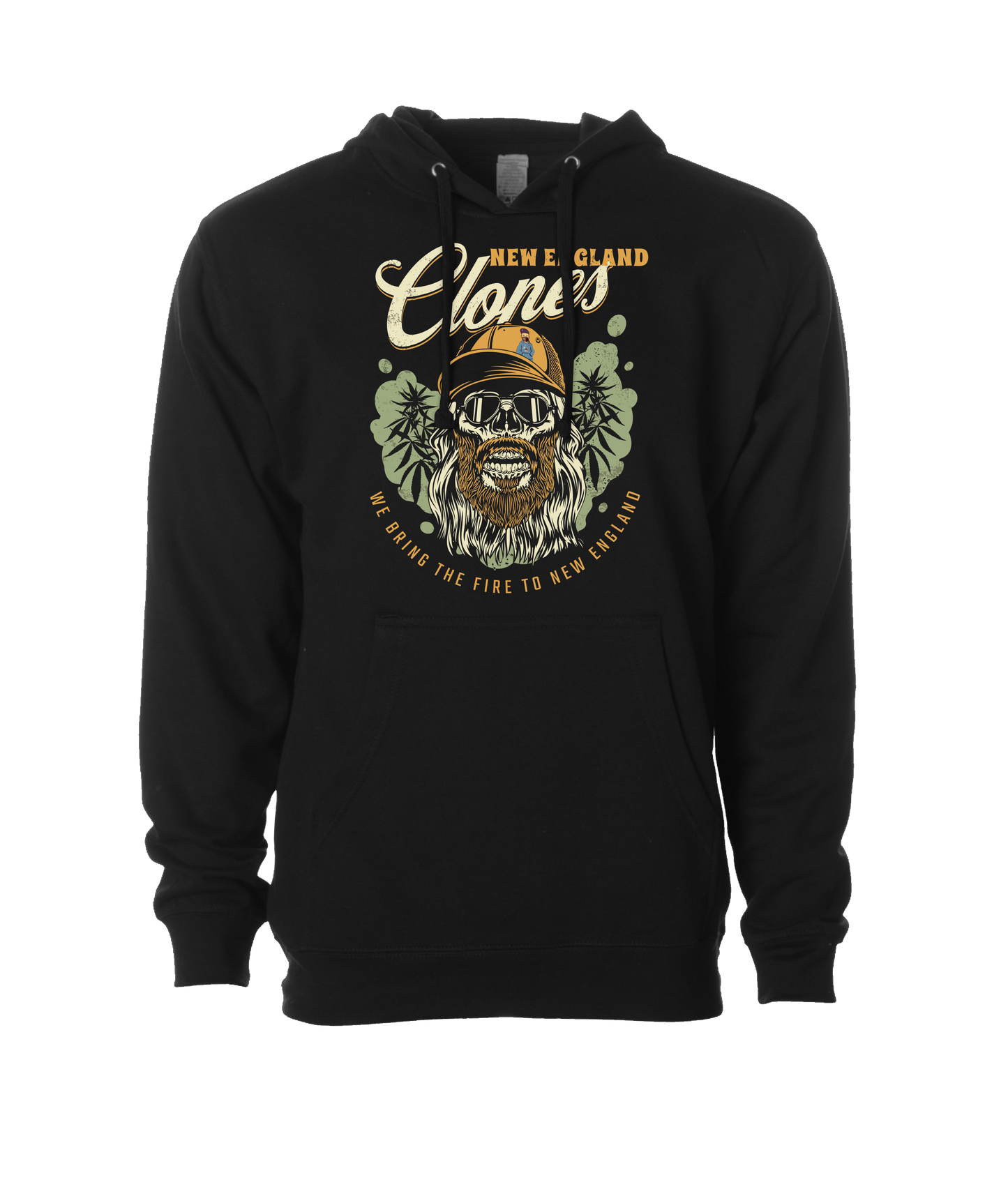 New England Clones - WE BRING THE FIRE - Black Hoodie