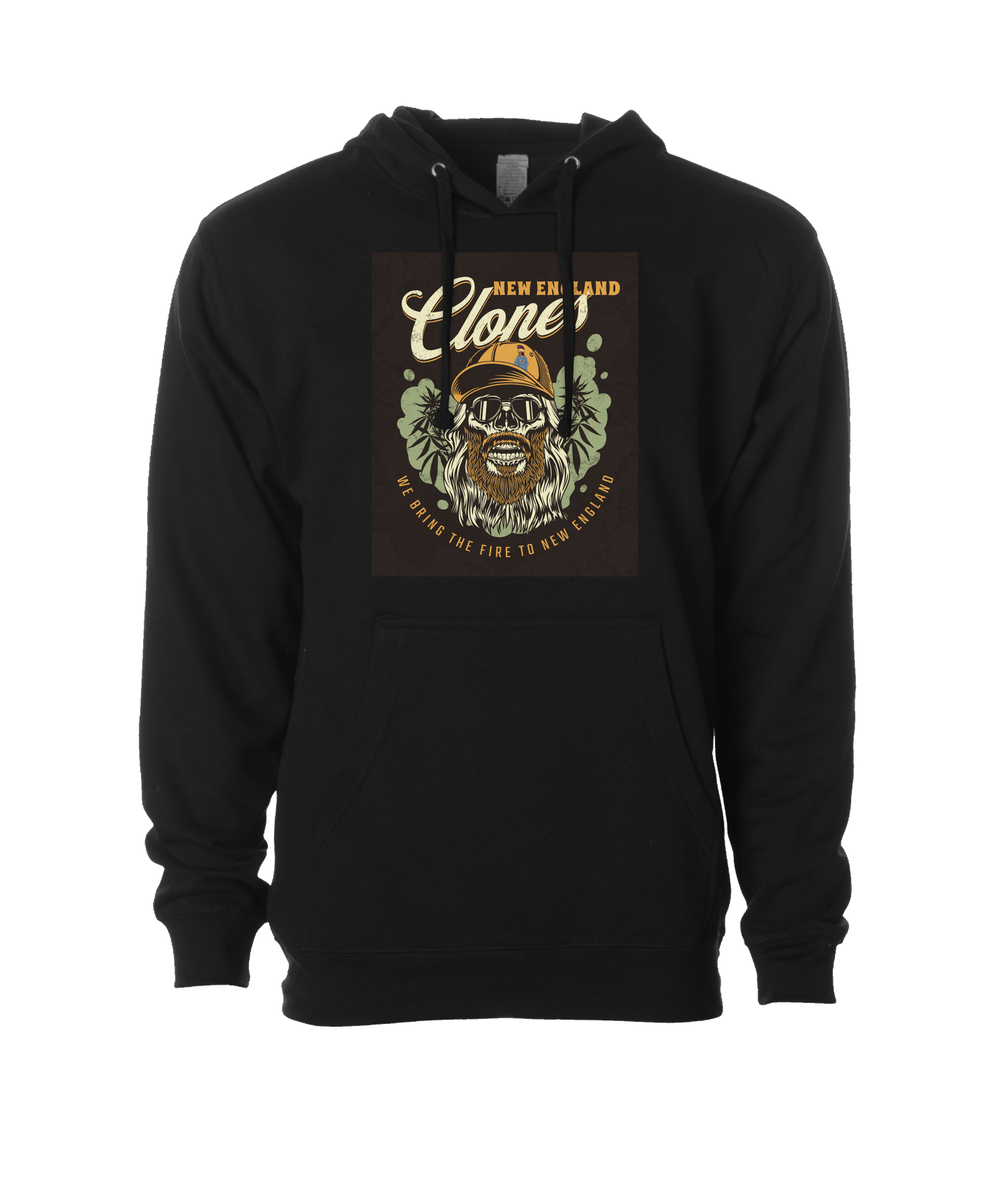V-NECTOP - WE BRING THE FIRE - Black Hoodie