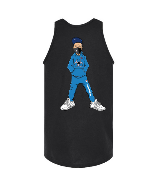 V-NECTOP - CLONES - Black Tank Top
