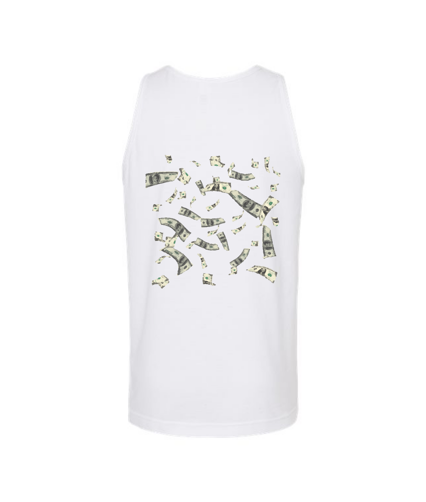 V-NFOTOP - GGMT - White Tank Top