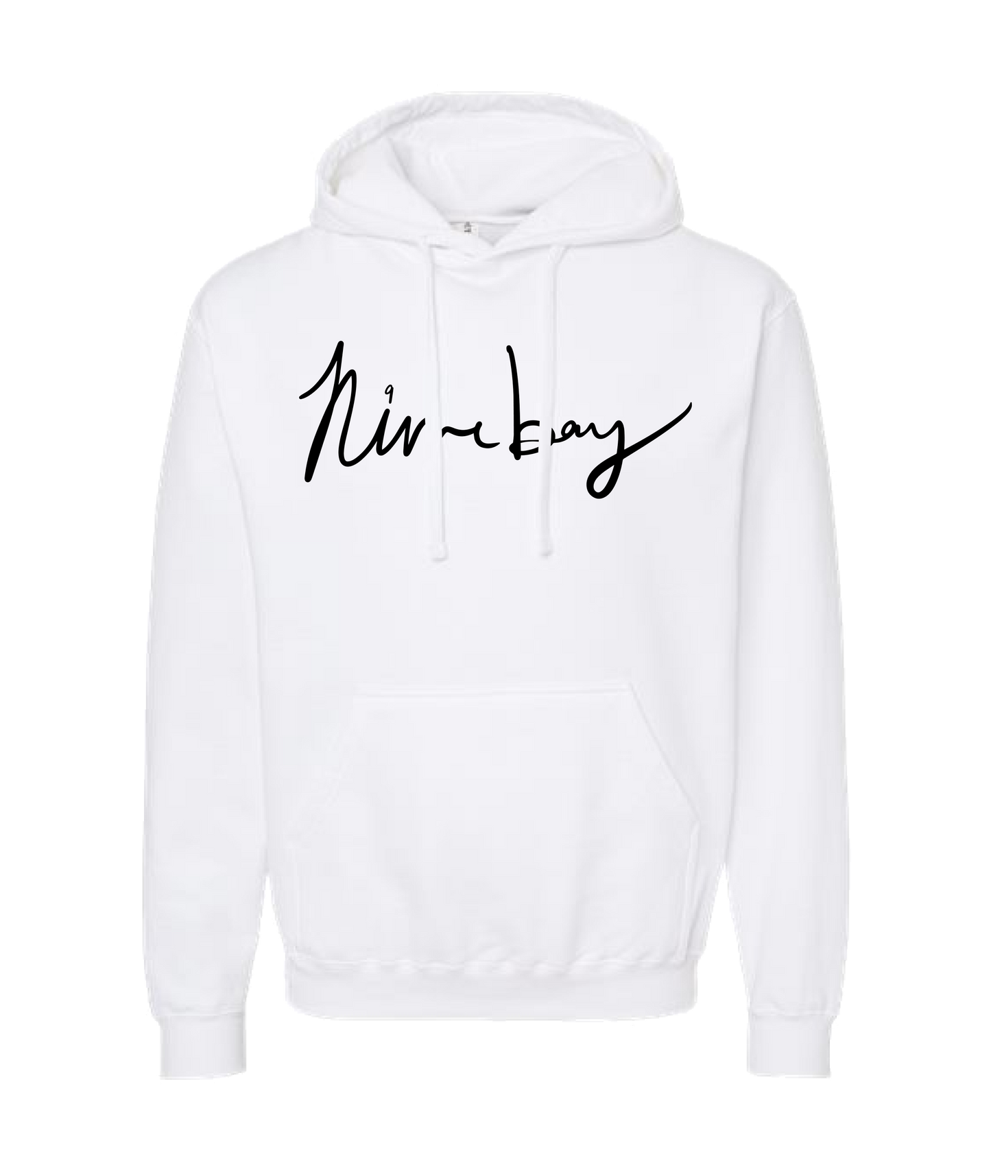 Ninebay Jakub - Logo - White Hoodie