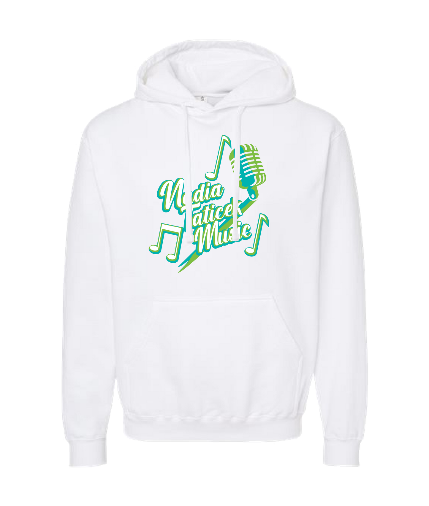 Nadia Taticek - Logo - White Hoodie