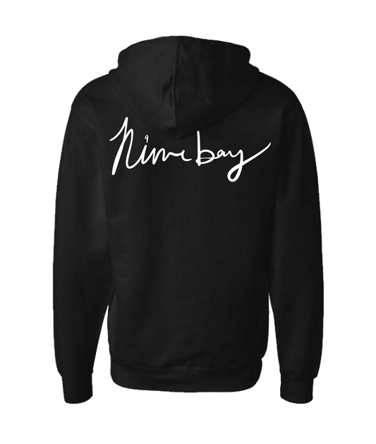 Ninebay Jakub - Logo - Black Zip Up Hoodie