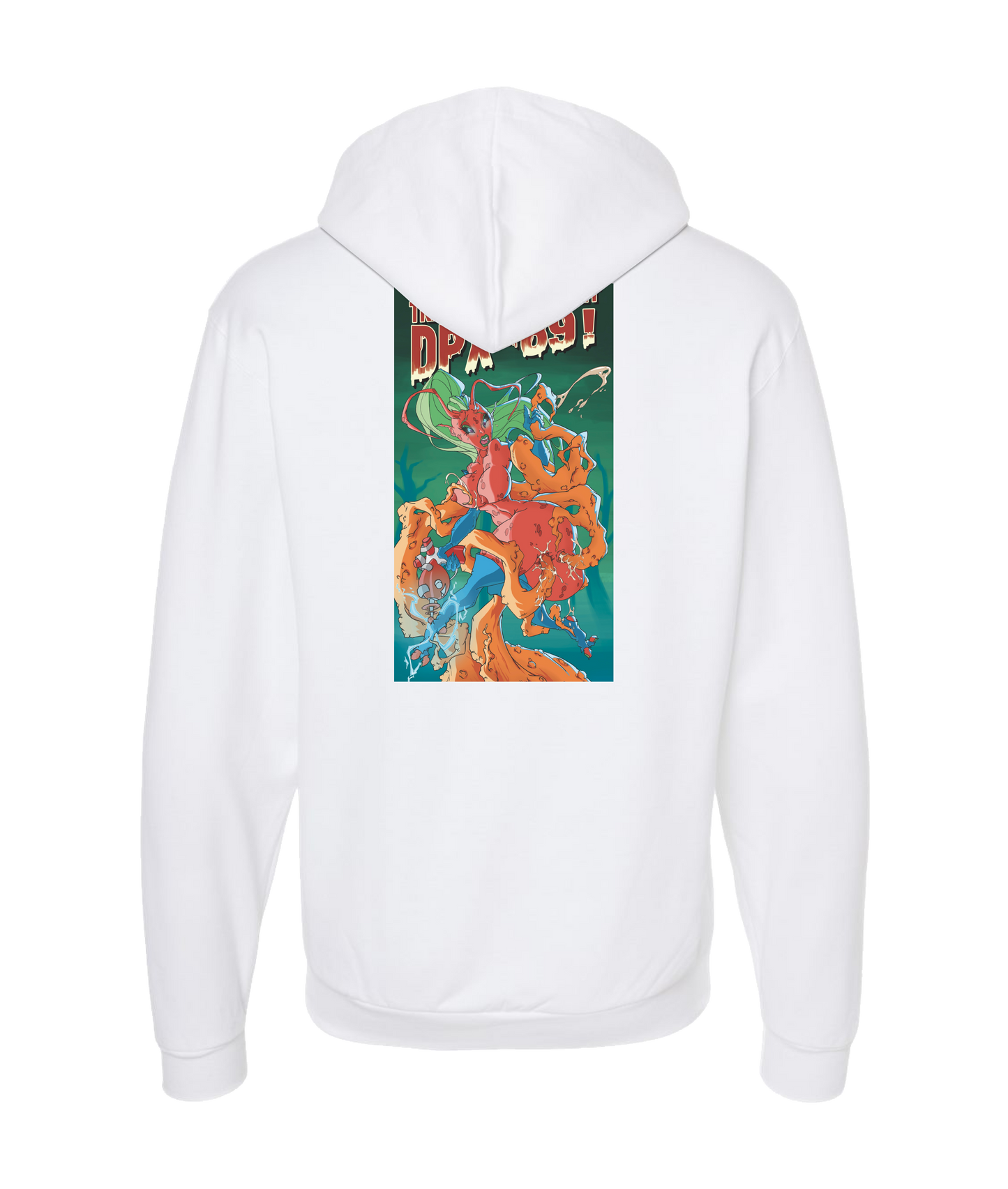 Naughty Scribbler Works
- Logo - White Zip Up Hoodie