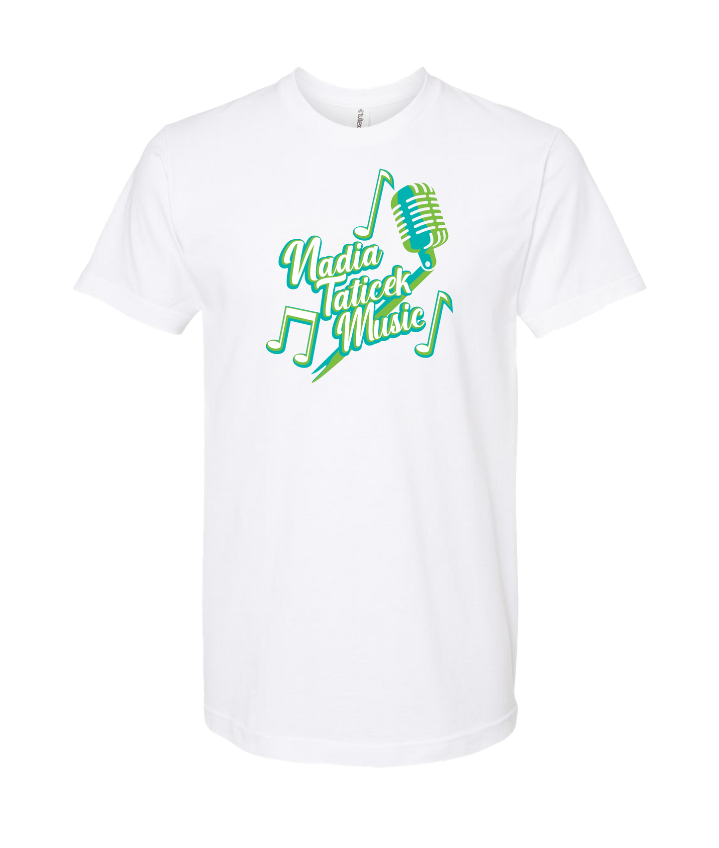 Nadia Taticek - Logo - White T-Shirt