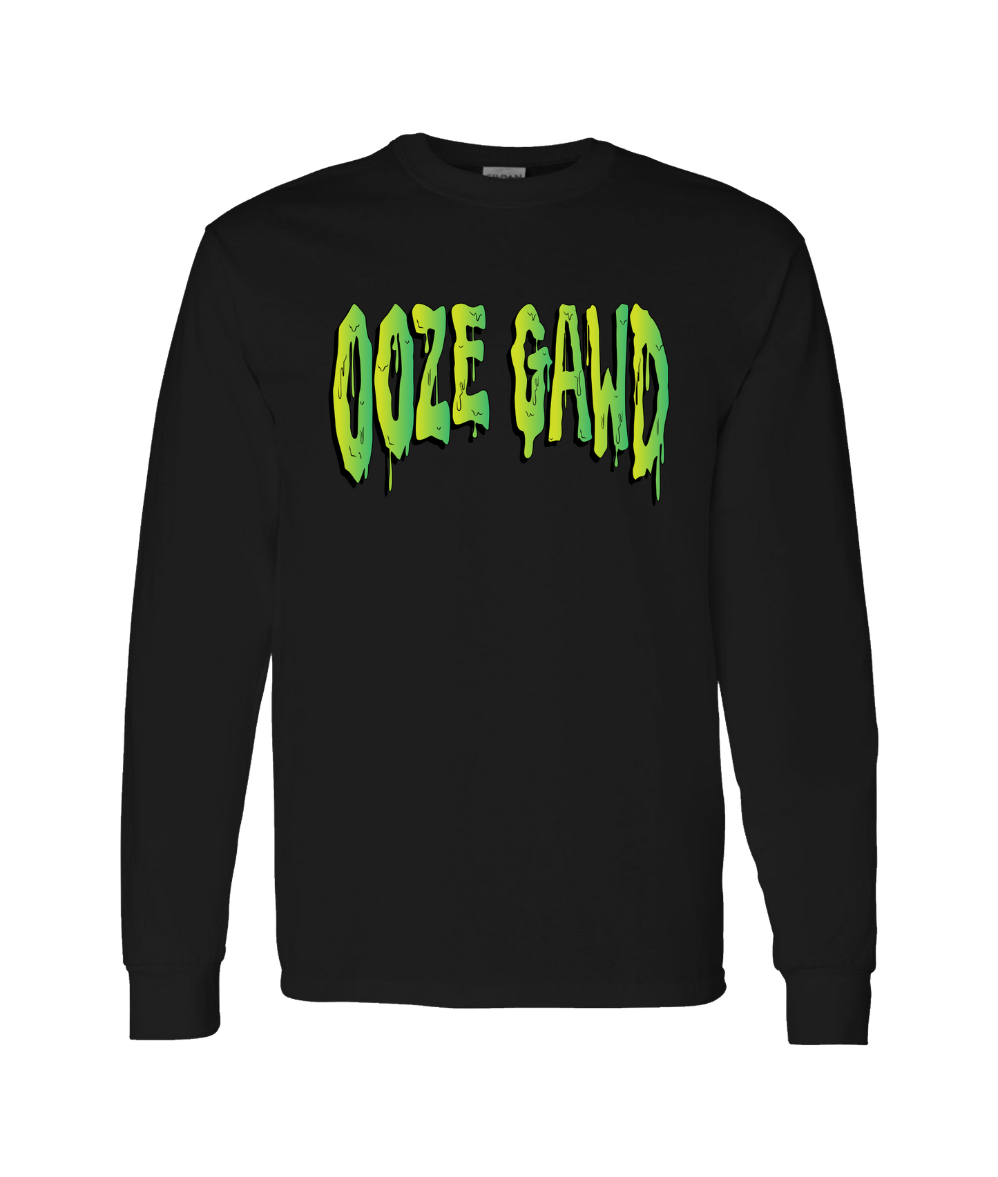 Rahfari Tha Ooze Gawd - Ooze - Black Long Sleeve T