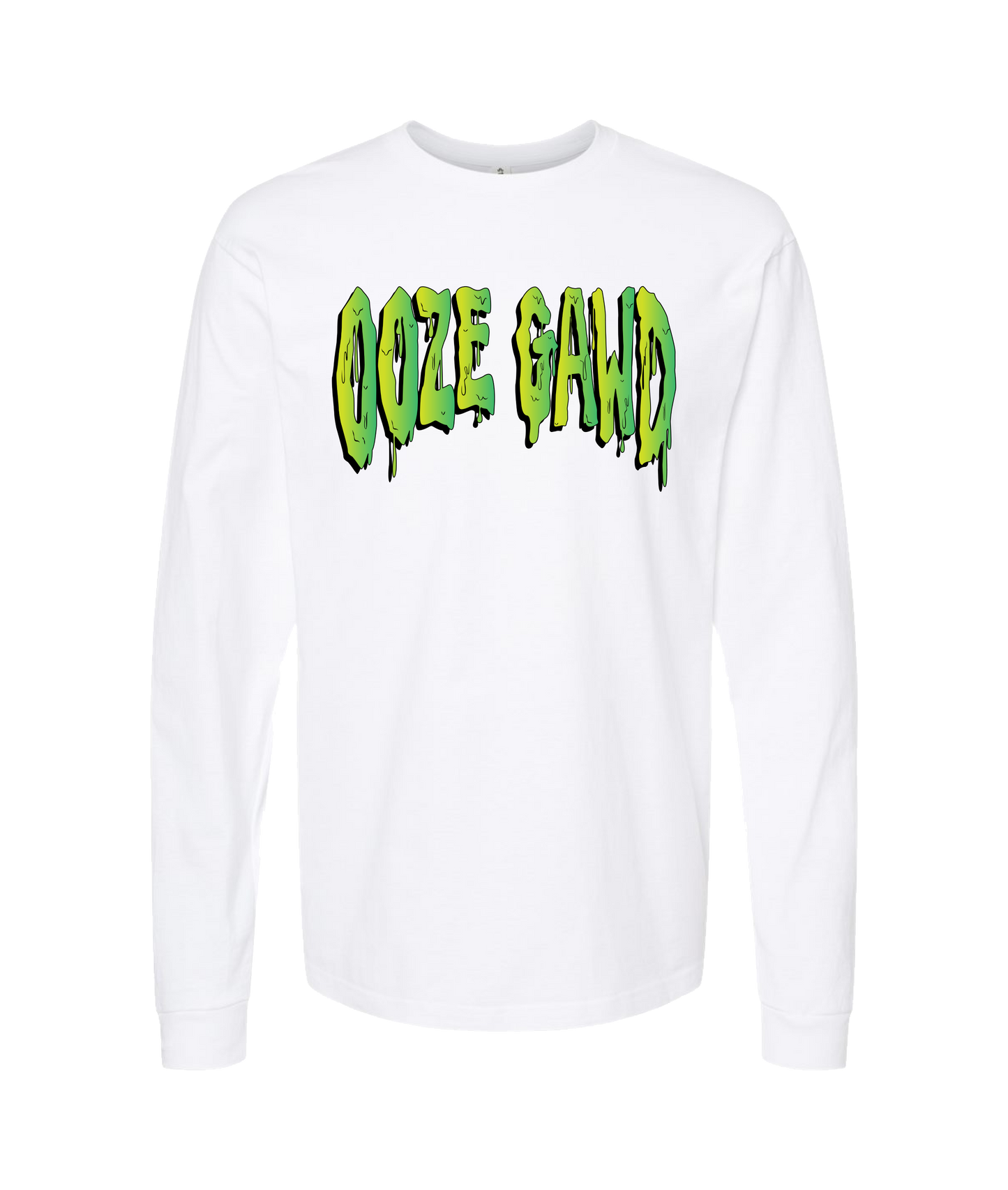 Rahfari Tha Ooze Gawd - Ooze - White Long Sleeve T