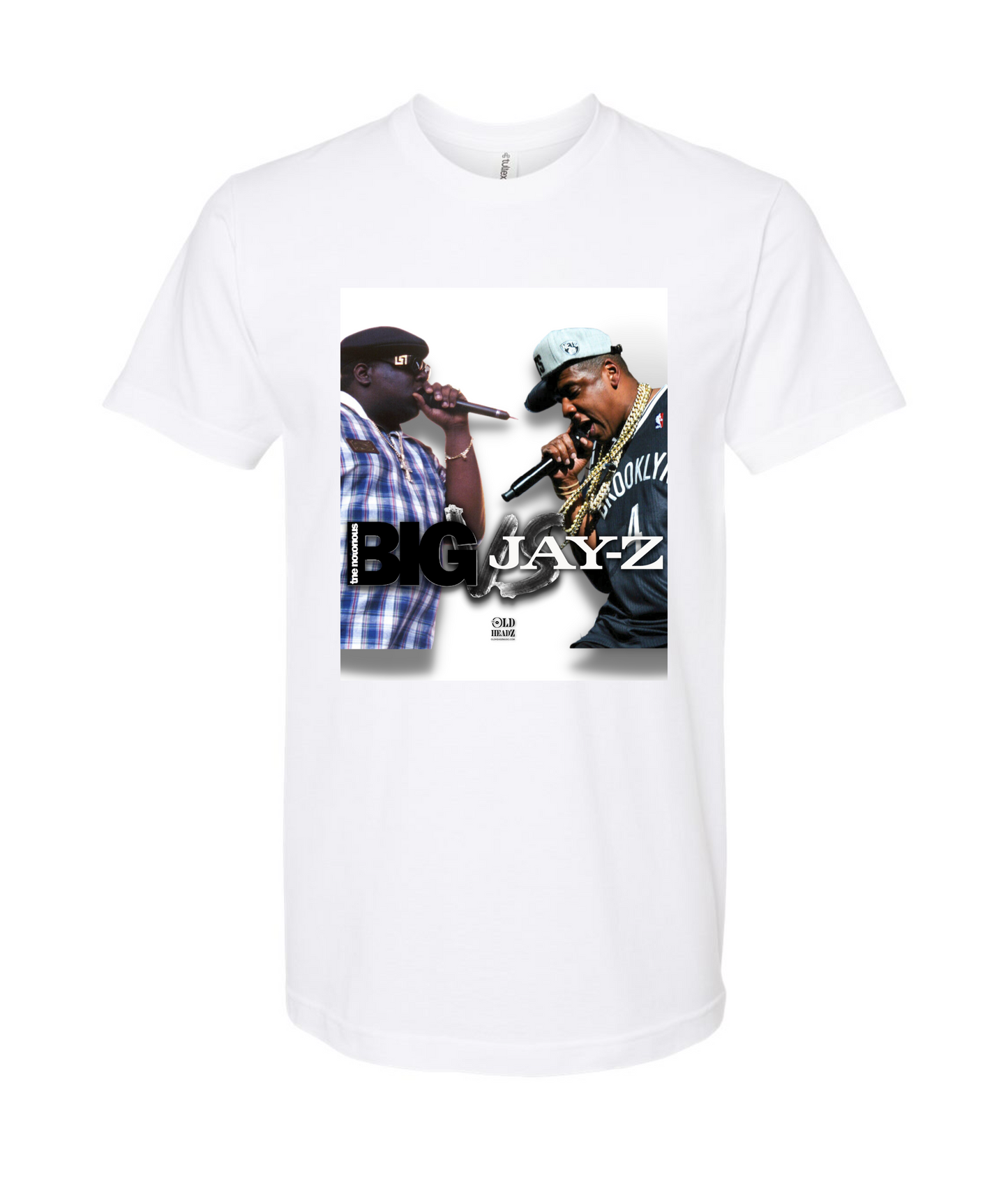 The Old Headz - DESIGN 1 - White T Shirt