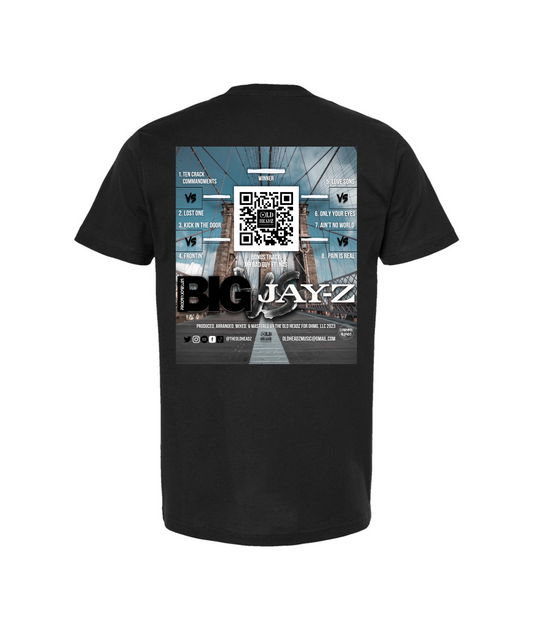 V-OHTOP - DESIGN 1 - Black T-Shirt