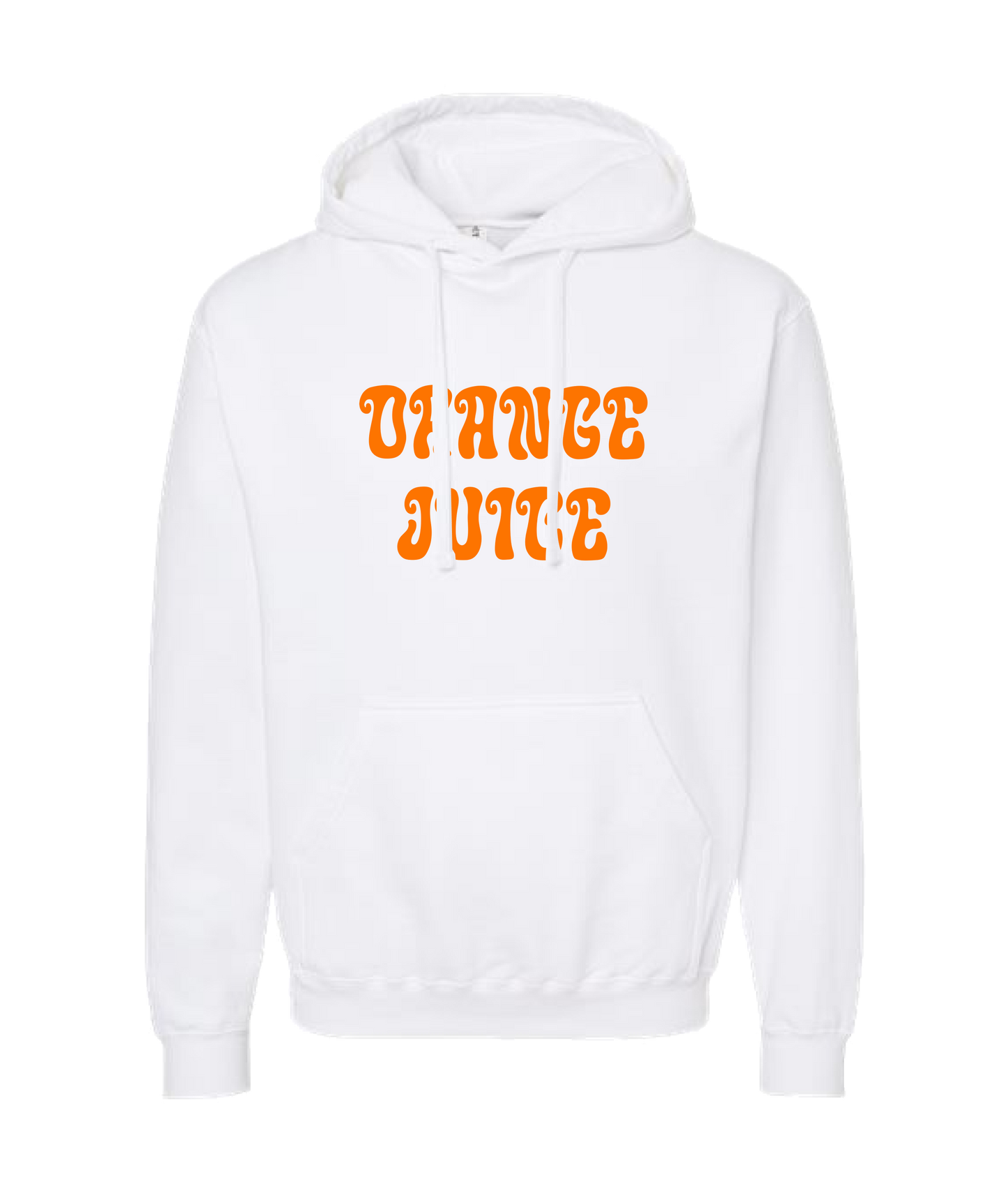 Orange Juice - OJ - White Hoodie