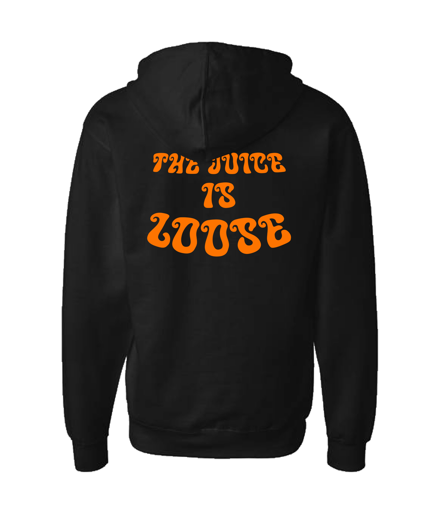 Orange Juice - The Juice is Loose - Black Zip Up Hoodie