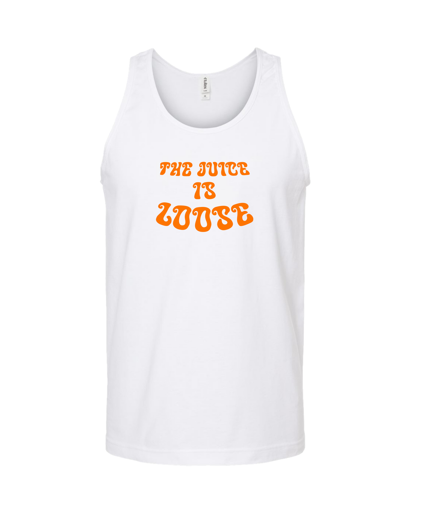 Orange Juice - The Juice is Loose - White Tank Top