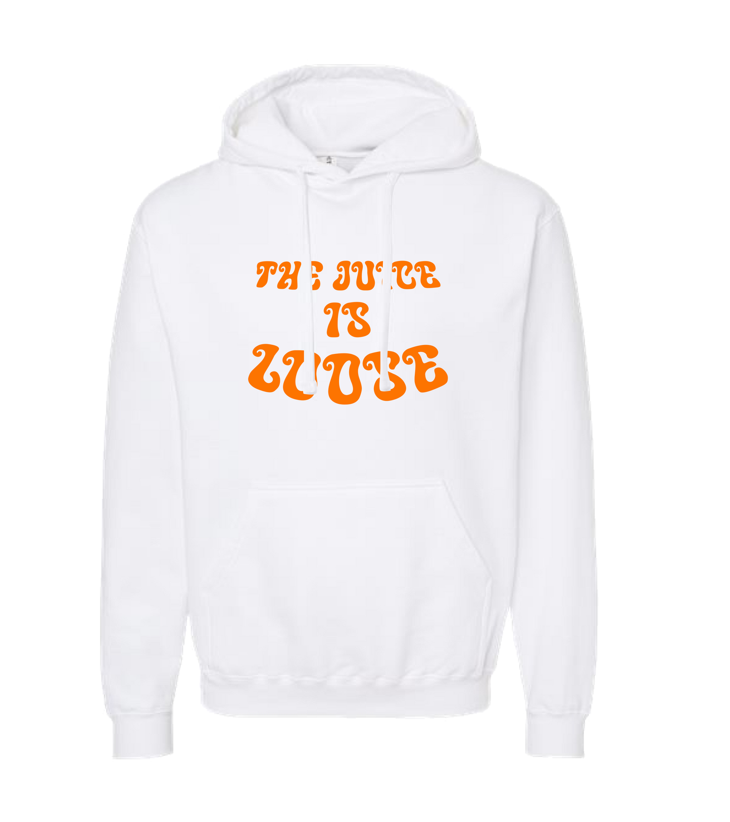 Orange Juice - The Juice is Loose - White Hoodie