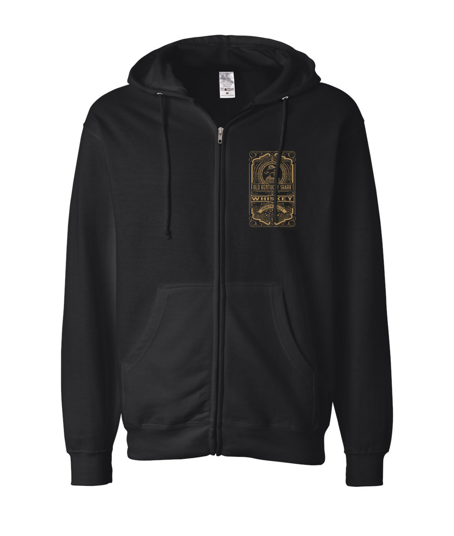 Whiskey Zip Hoodie
