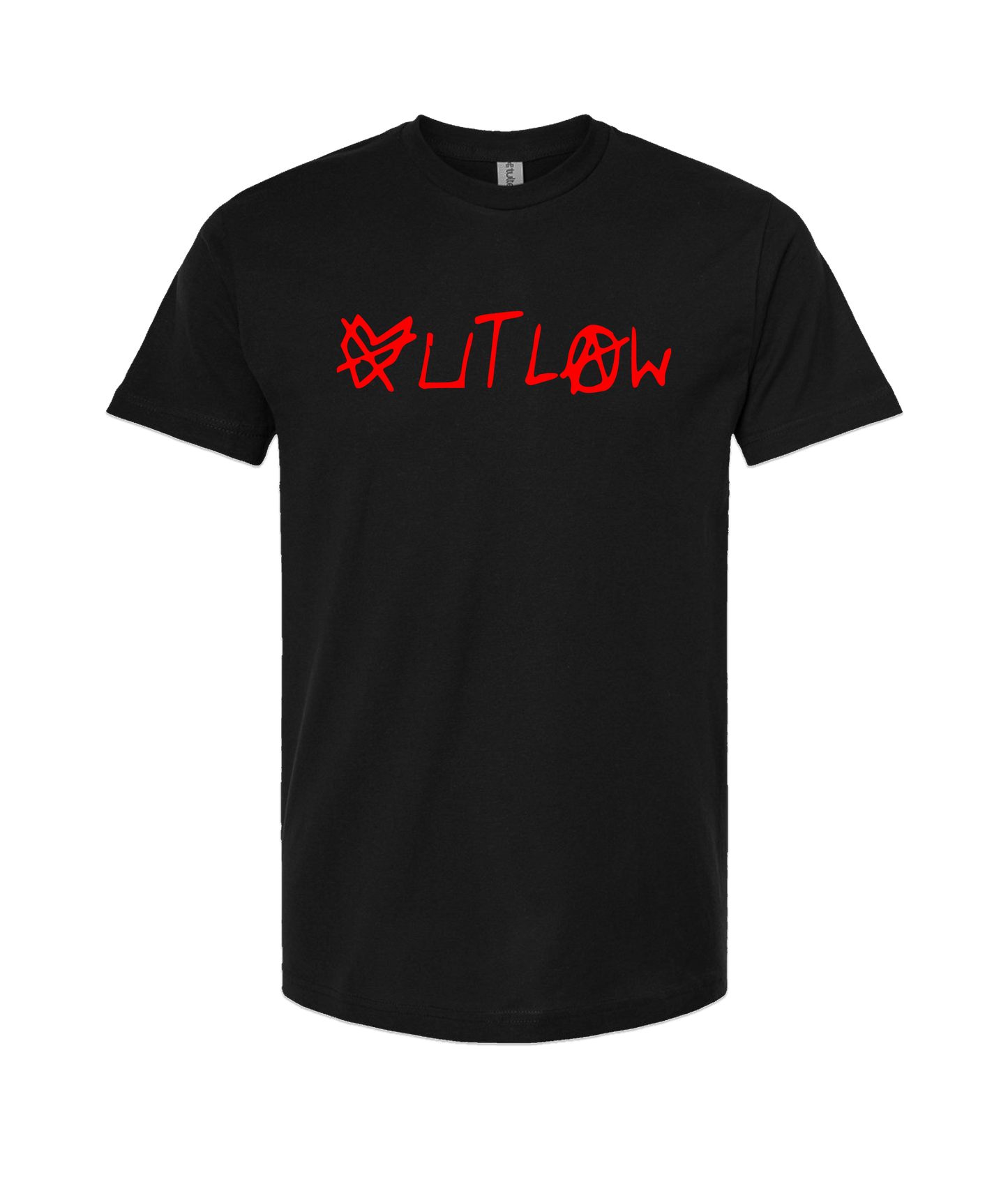ØUTLAW - Logo - Black T-Shirt