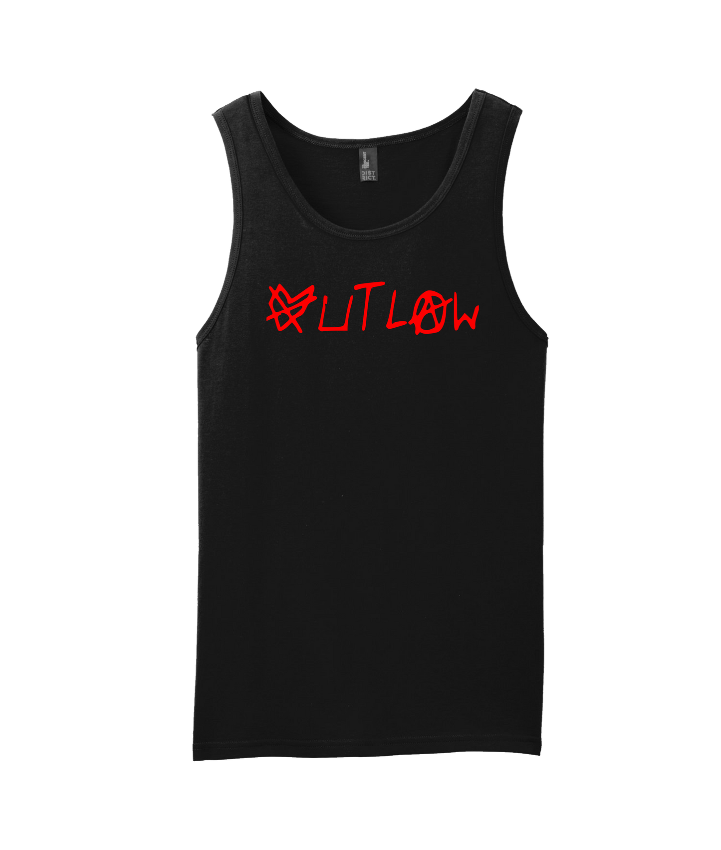 ØUTLAW - Logo - Black Tank Top