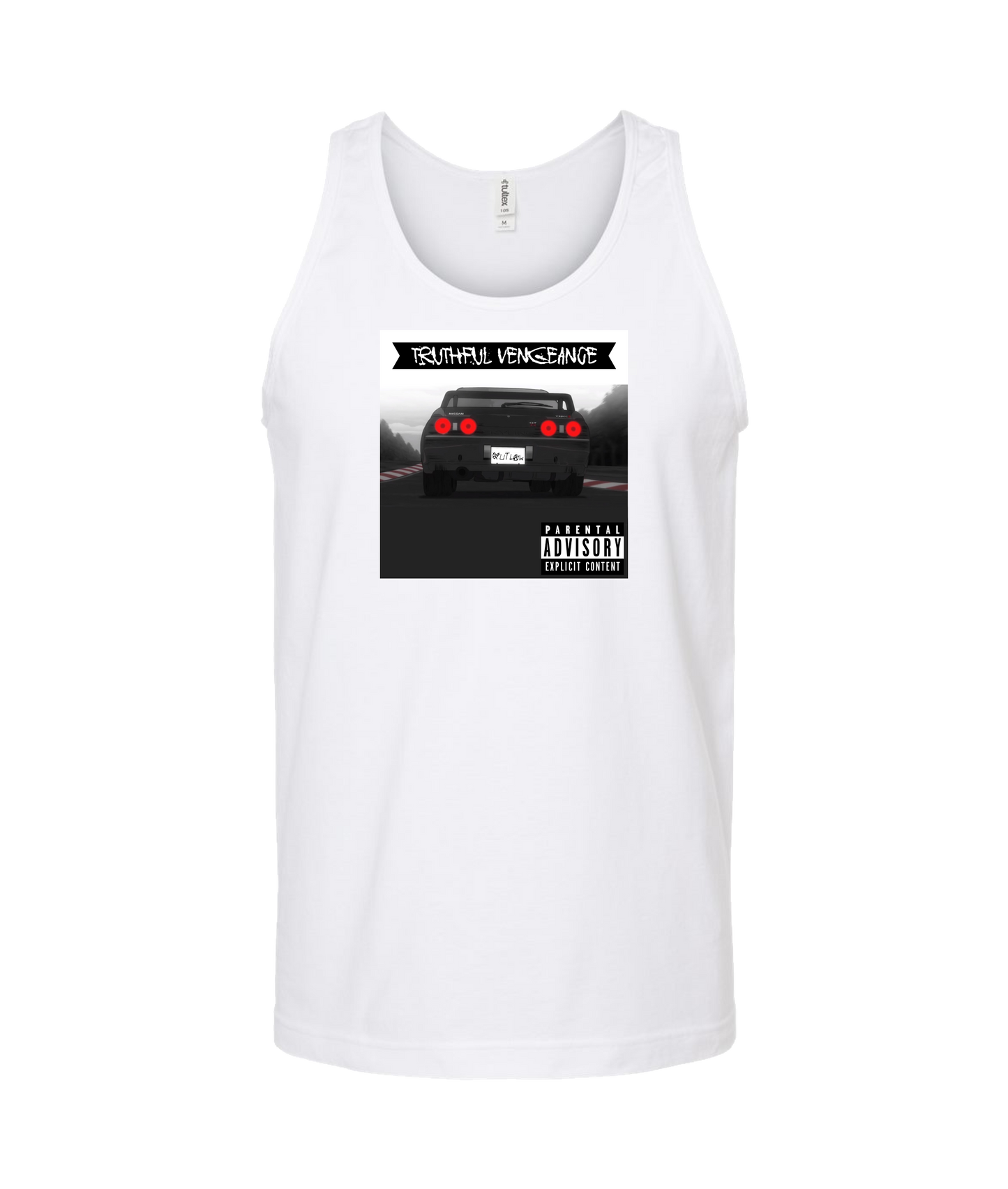 ØUTLAW - Truthful Vengeance - White Tank Top