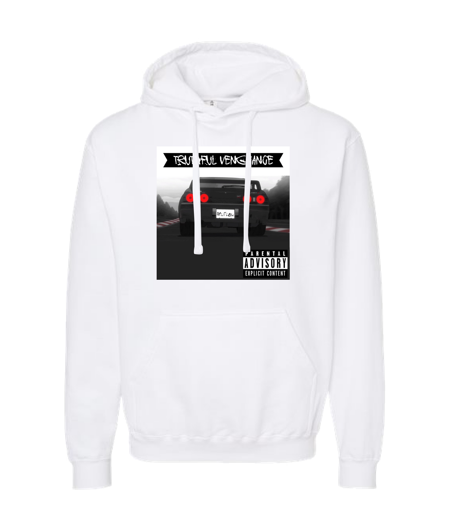 ØUTLAW - Truthful Vengeance - White Hoodie