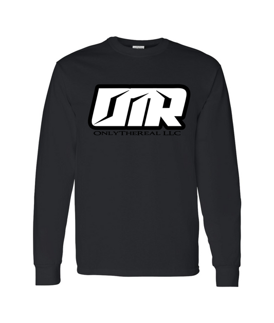 ONLY THE REAL - DEATH BEFORE DISHONOR - Black Long Sleeve T