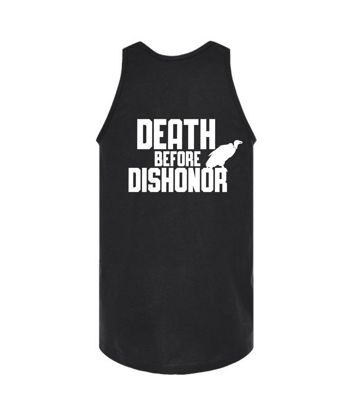 V-ONTRTOP - DEATH BEFORE DISHONOR - Black Tank Top