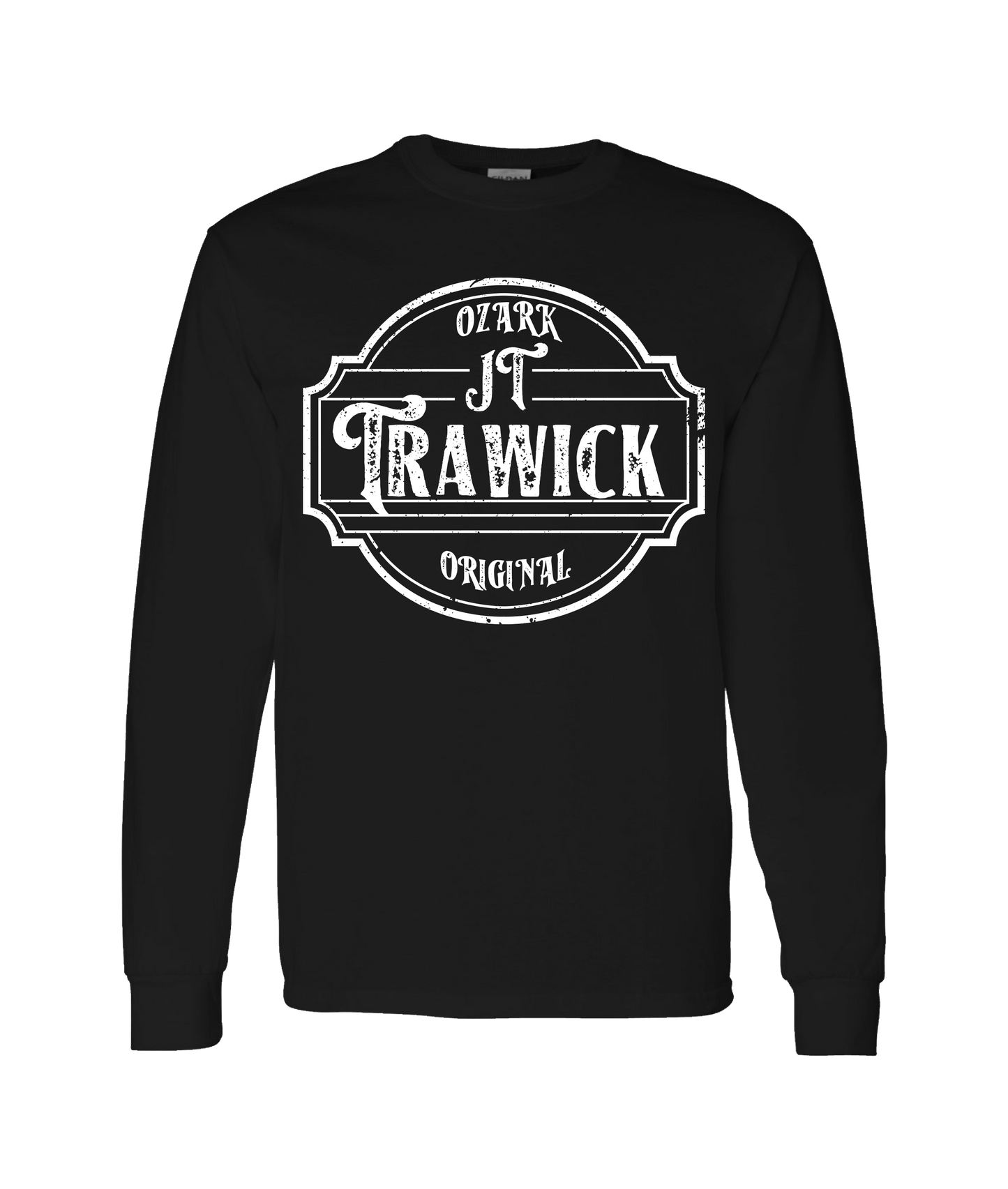 Ozark Original JT Trawick - DESIGN 1 - Black Long Sleeve T