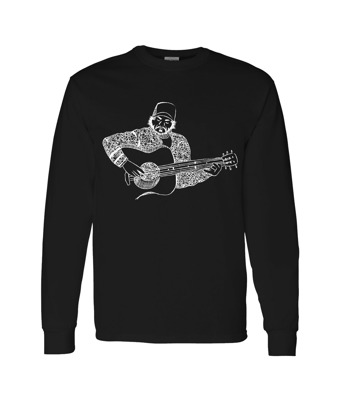 Ozark Original JT Trawick - DESIGN 2 - Black Long Sleeve T