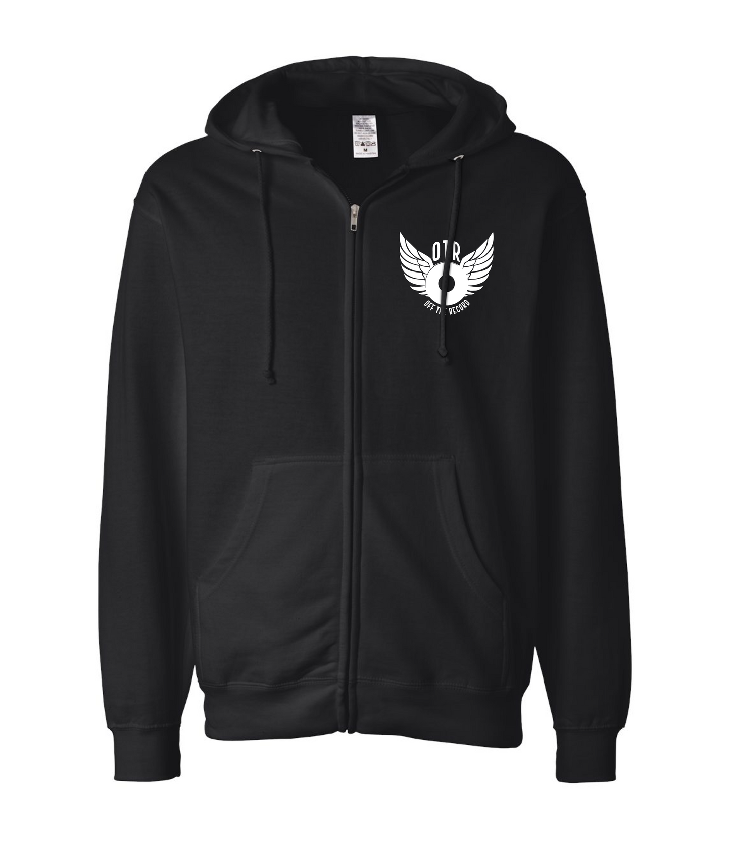 Off The Record Logo Zip Hoodie