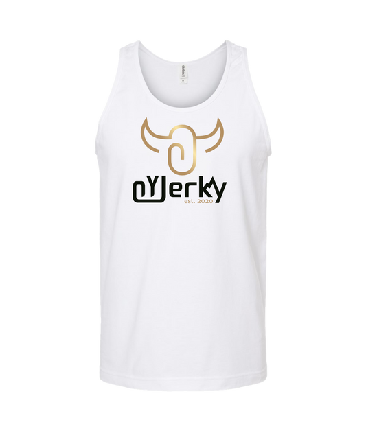OY Jerky - Primary Logo Color - White Tank Top
