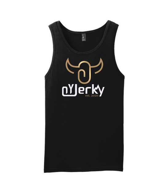 OY Jerky - Primary Logo Color - Black Tank Top