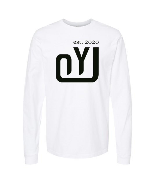 OY Jerky - Submark Color - White Long Sleeve T