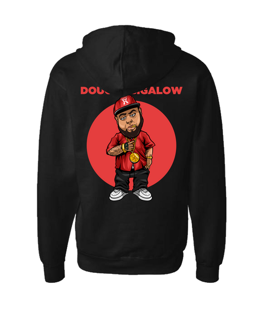 Pro4Prophit - P4P Logo - Black Zip Up Hoodie