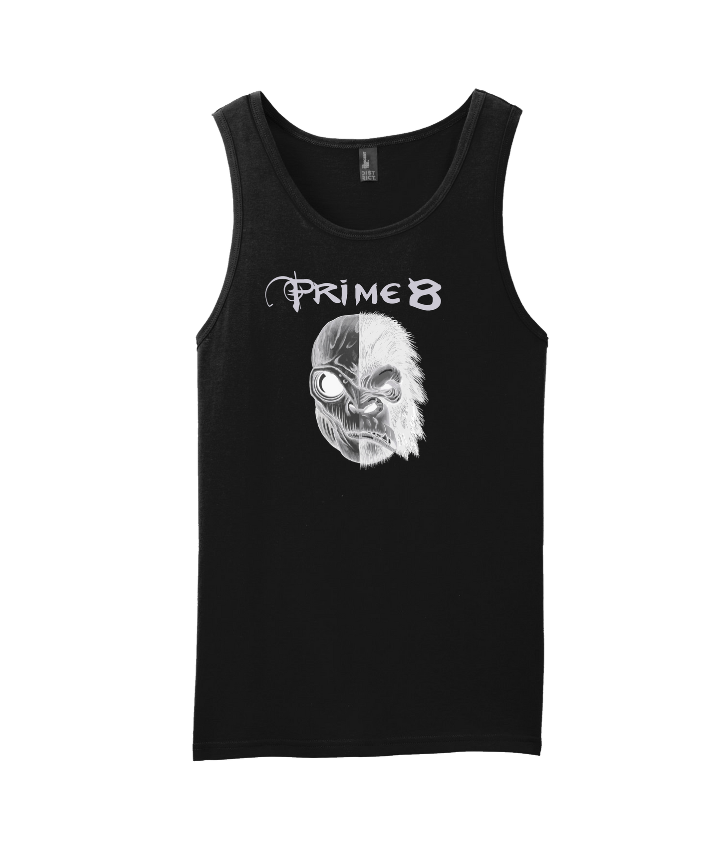 Prime 8 - Half Alien Half Monkey - Black Tank Top