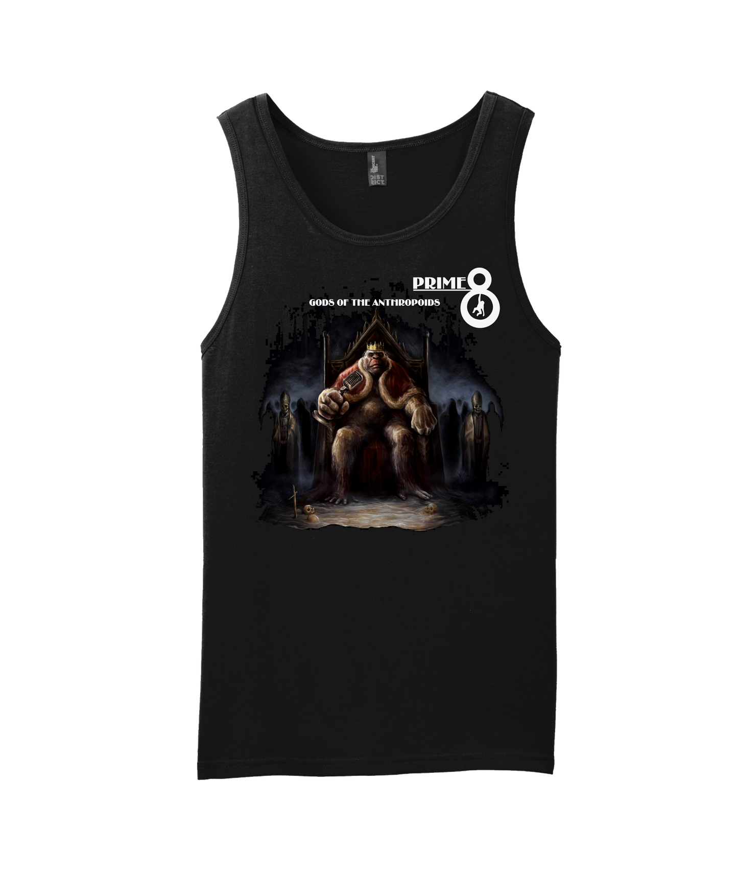 Prime 8 - Gods of the Anthropoids (EP) - Black Tank Top
