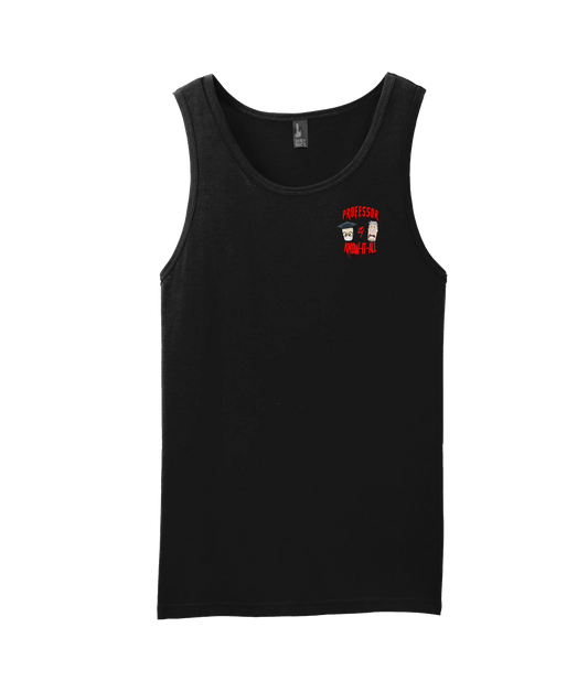 Professor and Know it All - Logo 2 - Black Tank Top