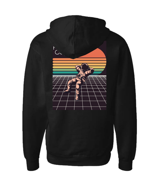 Pointless Culture - PC Astronaut - Black Zip Up Hoodie