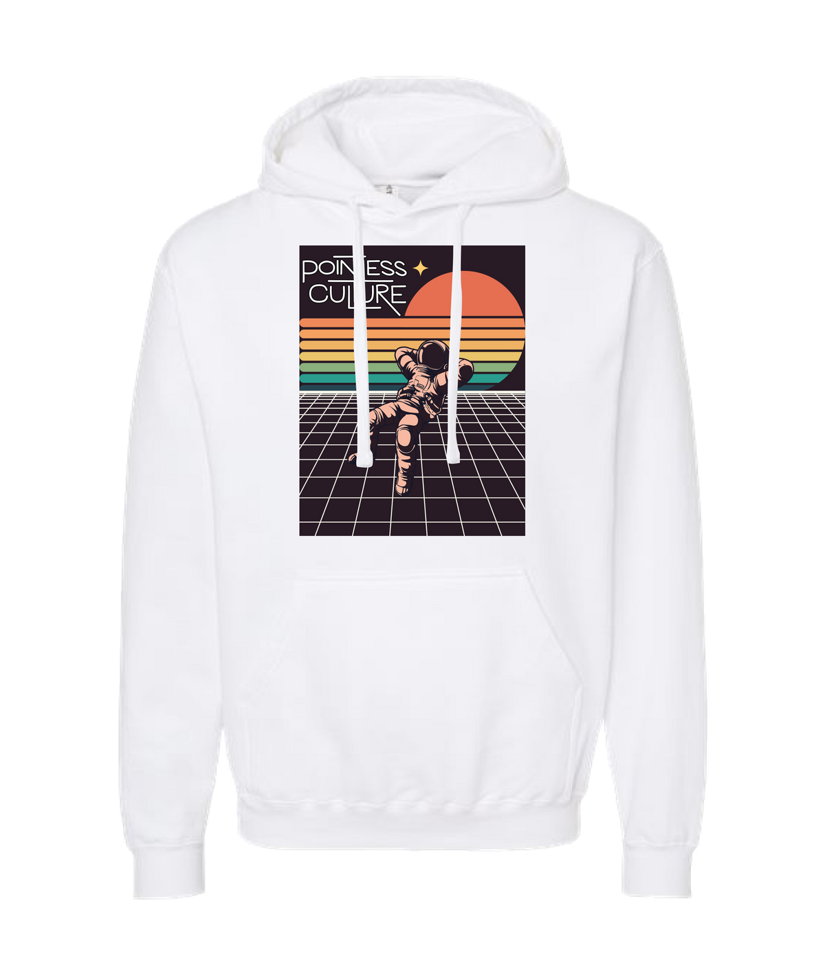 V-PCBTOP - PC Astronaut - White Hoodie