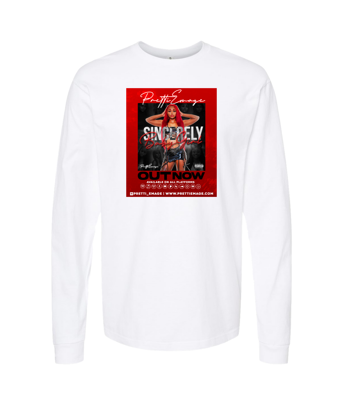 V-PETOP - DESIGN 1 - Black Long Sleeve T