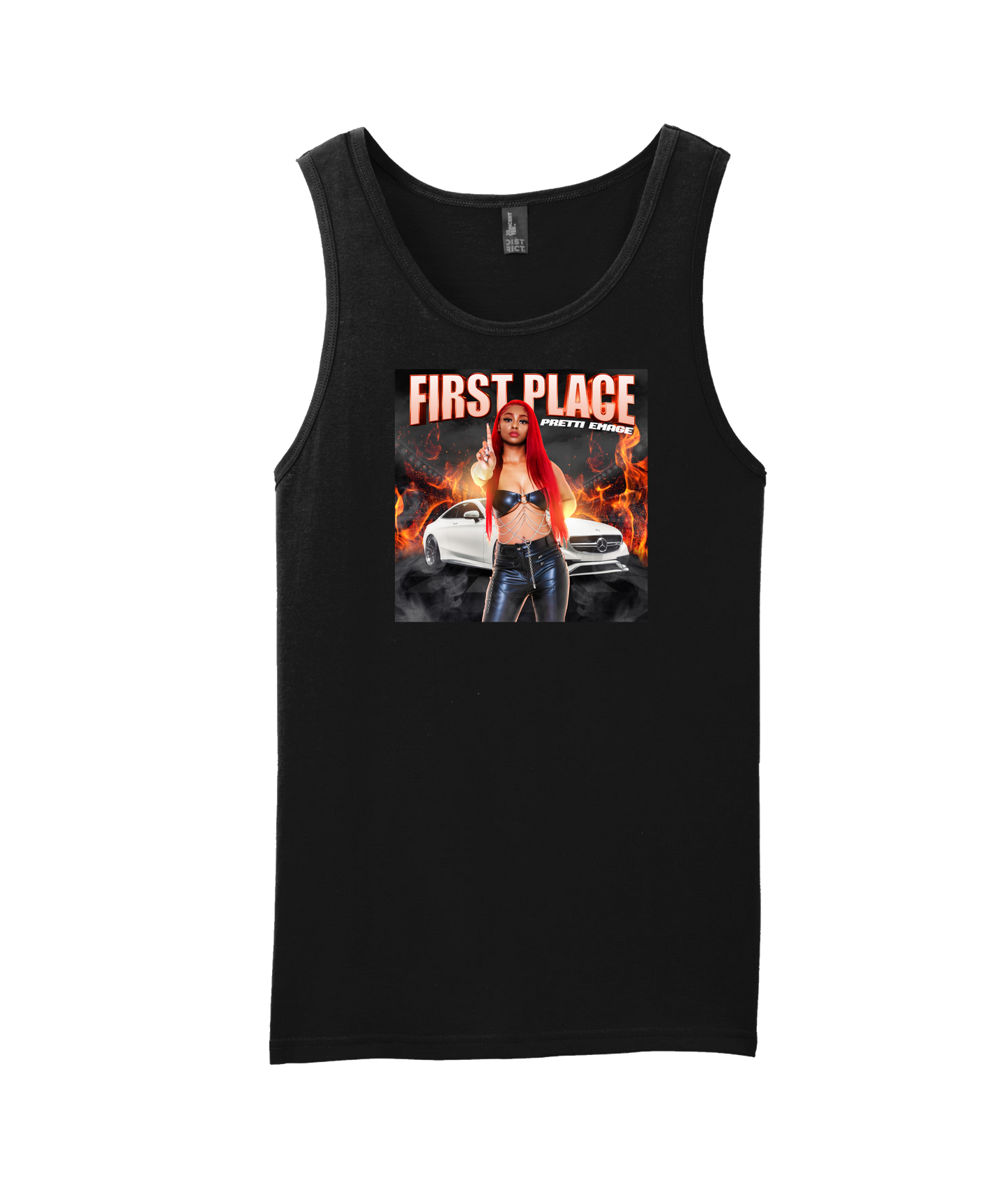Pretti Emage - First Place - Black Tank Top
