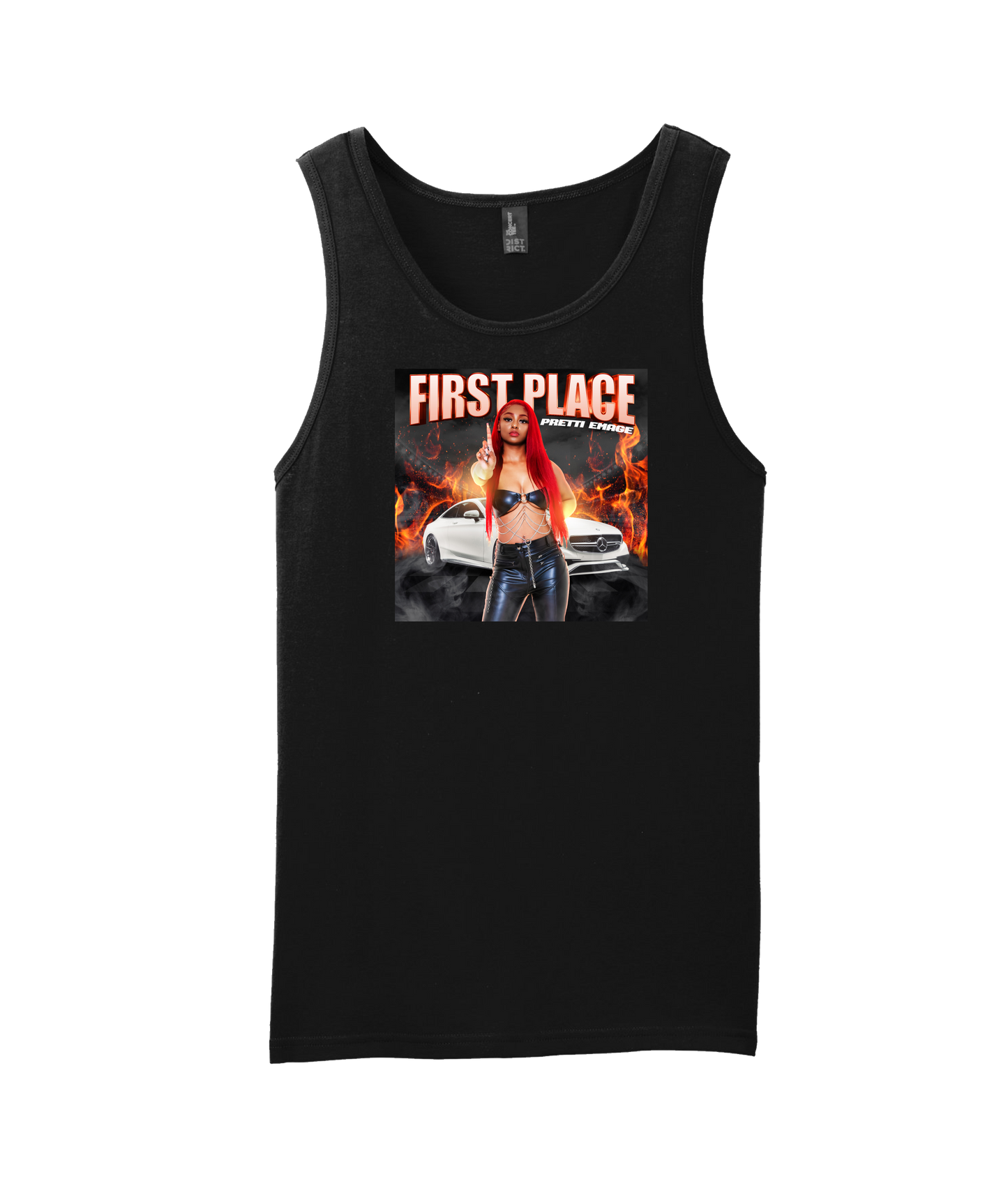 V-PETOP - DESIGN 2 - White Tank Top