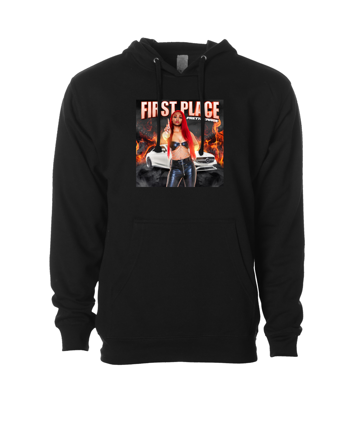 Pretti Emage - First Place - Black Hoodie