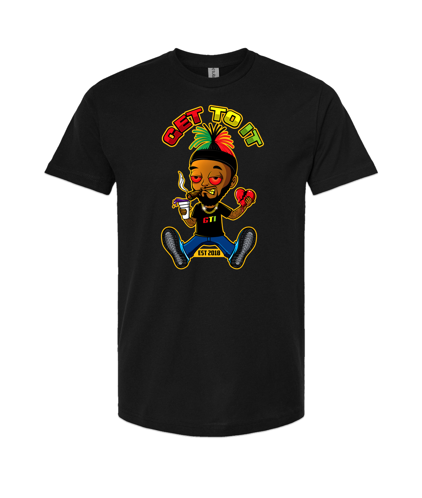 Pooh Gyd - GTI - Black T Shirt