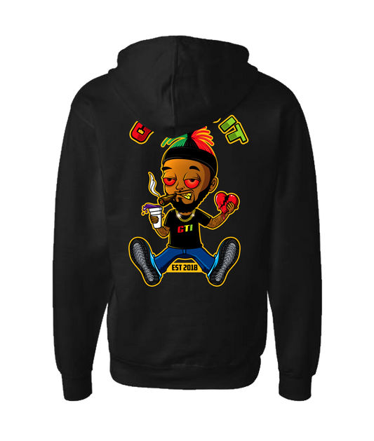 Pooh Gyd - GTI - Black Zip Up Hoodie