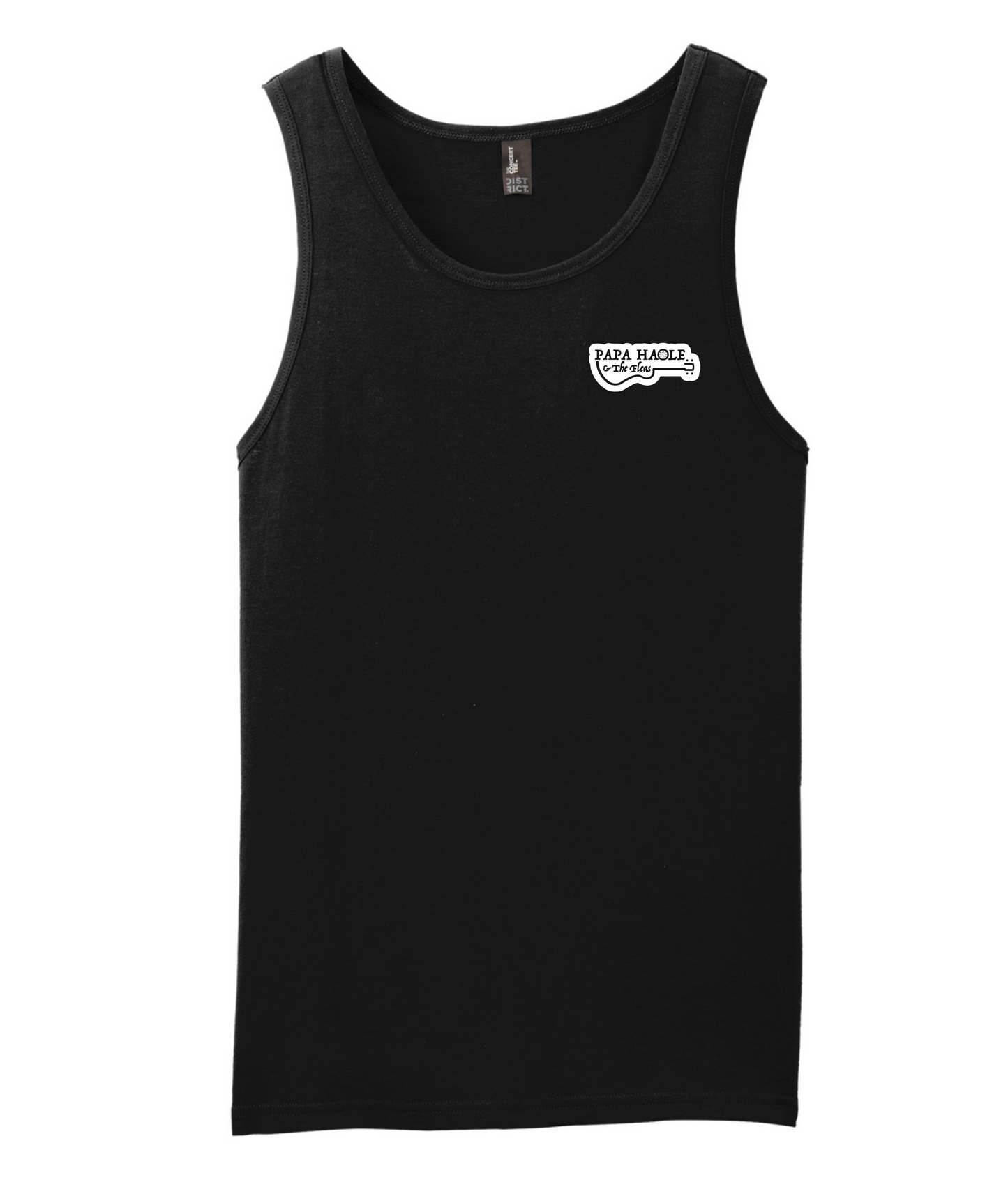 Papa Haole & The Fleas - Logo - Black Tank Top