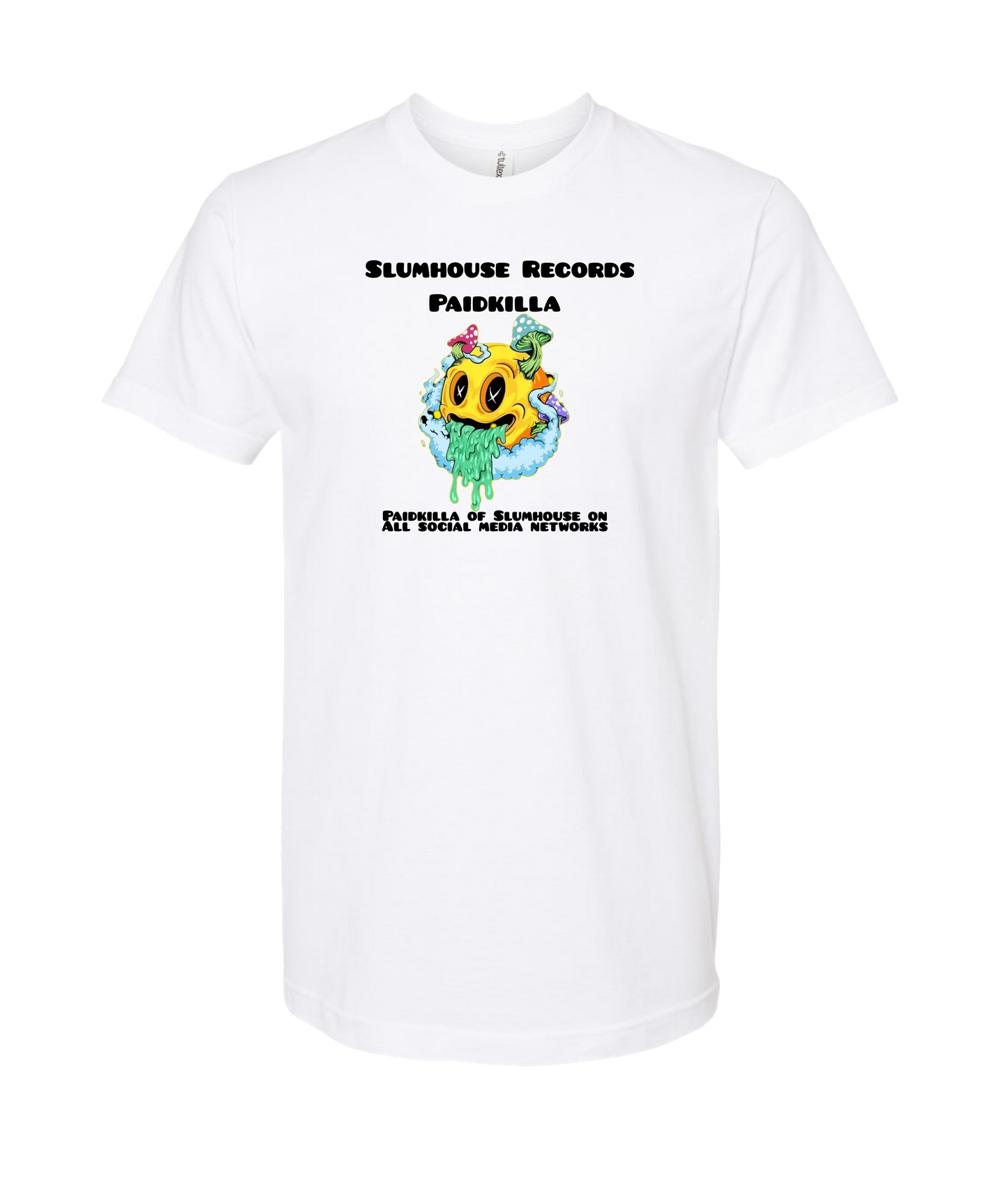 Paidkilla - Slumhouse Records Painkilla - White T-Shirt
