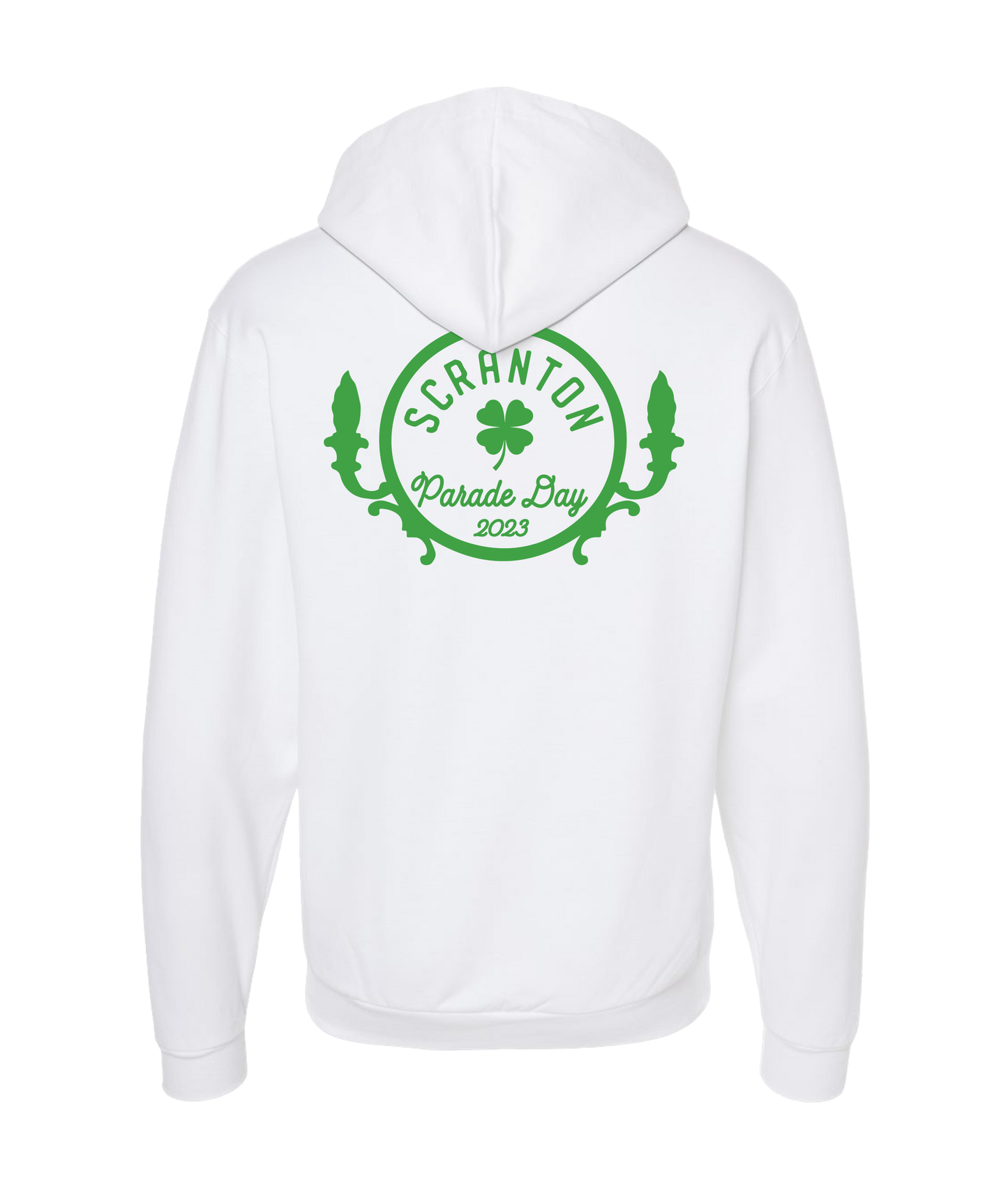 Paul Ludo - Parade Day - White Zip Up Hoodie